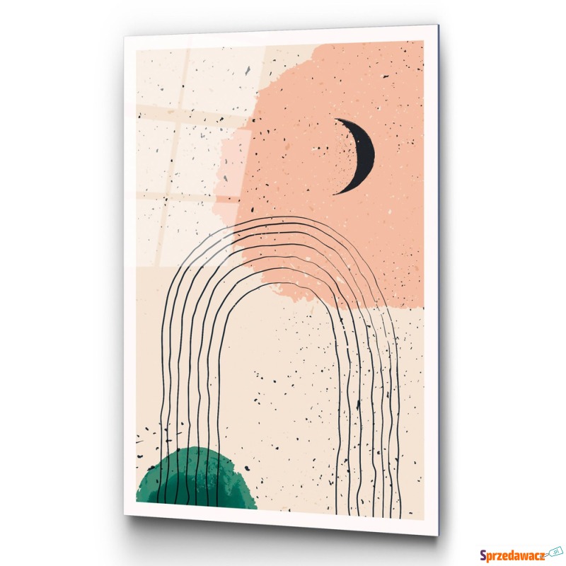 SELSEY Obraz Onybill 65x45 cm czarny księżyc -... - Obrazy - Ostrołęka
