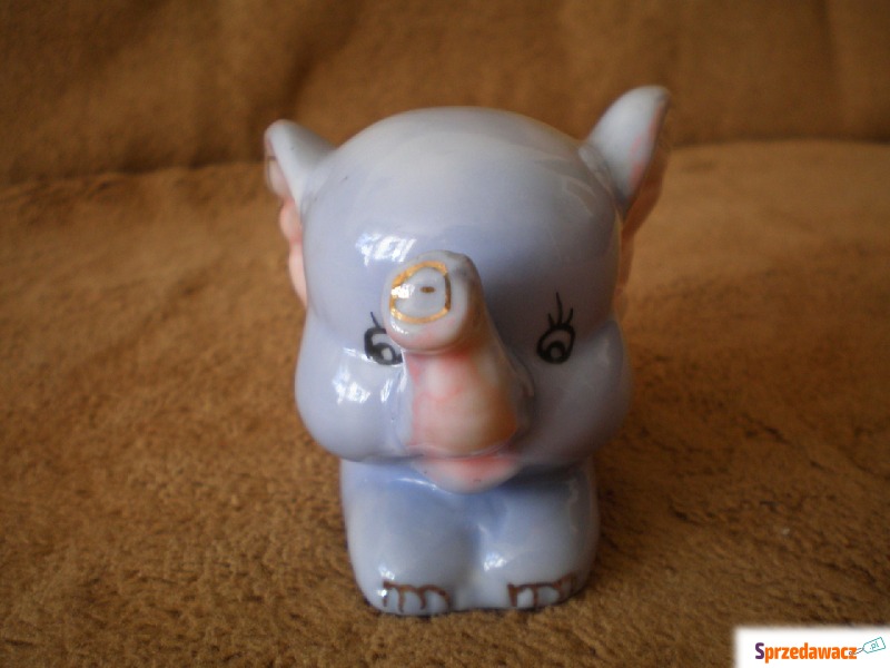 Sprzedam figurkę ceramiczną mały słoń, używan... - Pozostałe artykuły do... - Piekary Śląskie