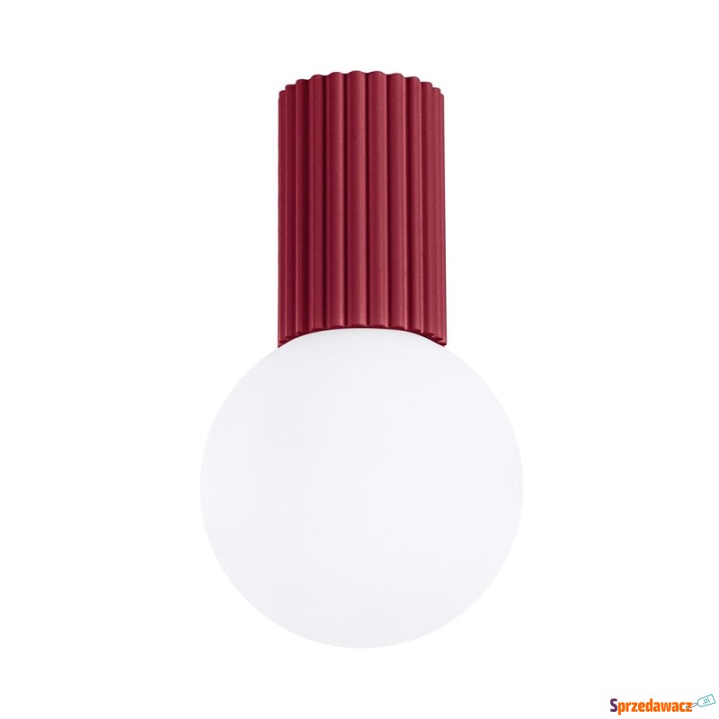 SELSEY Plafon Halo burgund IP44...