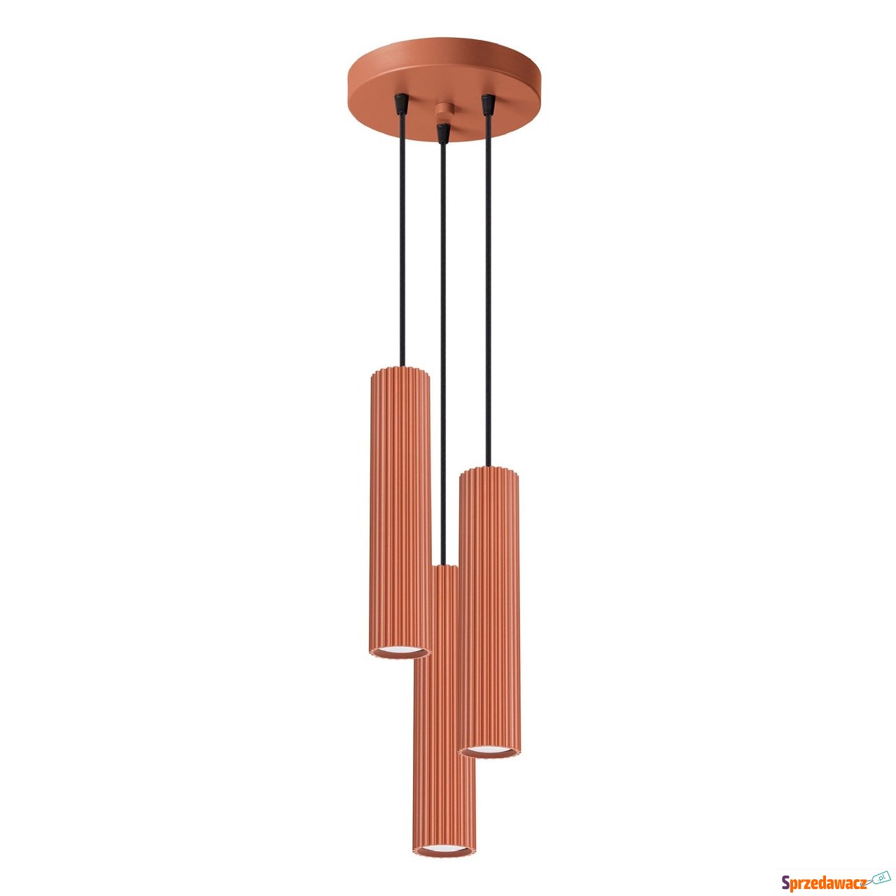SELSEY Lampa wisząca Karbon x3...