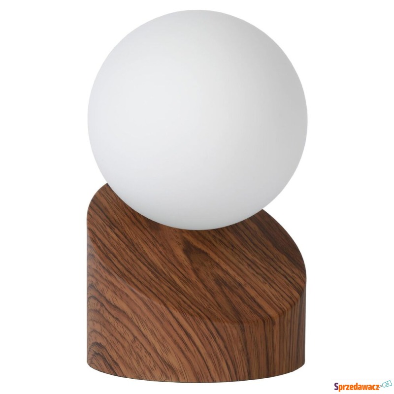 SELSEY Lampa stołowa Len ciemn...