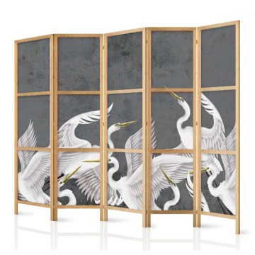 SELSEY Parawan japoński Trzepot skrzydeł 225x161 cm - Genesis