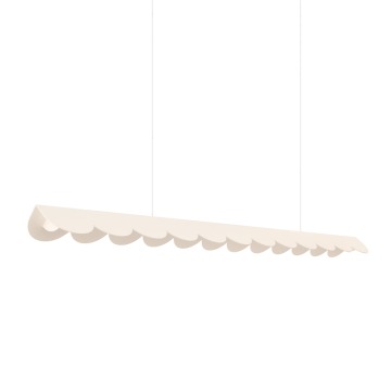 SELSEY Lampa wisząca Biscuit LED beżowa 4000K - Genesis