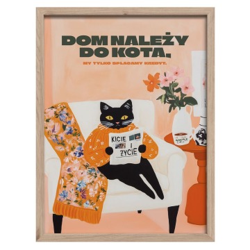 SELSEY Obraz w ramie Relax 40x30 cm - Genesis