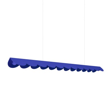 SELSEY Lampa wisząca Biscuit LED ultramaryna 4000K - Genesis