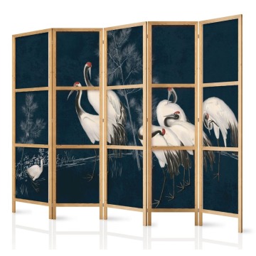 SELSEY Parawan japoński Nocne zgromadzenie 225x161 cm - Genesis