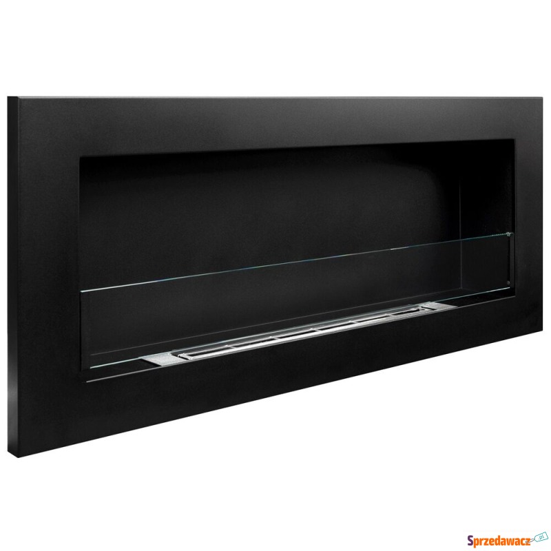 SELSEY Biokominek Maltern 90x40 cm SLIM czarny... - Biokominki - Chełm