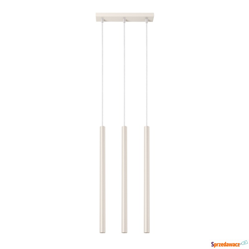 SELSEY Lampa wisząca Pastelo 3 beżowa - Genesis - Lampy wiszące, żyrandole - Radom