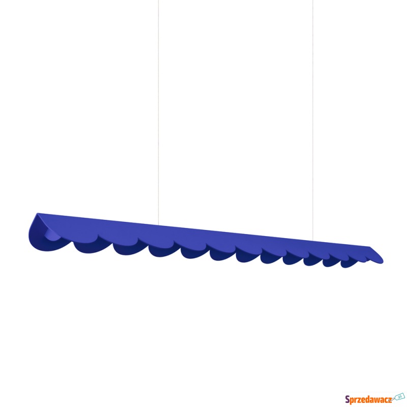 SELSEY Lampa wisząca Biscuit LED ultramaryna... - Lampy wiszące, żyrandole - Radom