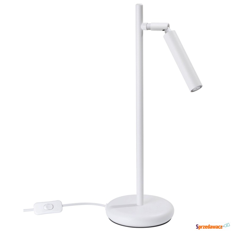 SELSEY Lampka na biurko Pastelo biała - Genesis - Lampy stołowe - Bydgoszcz
