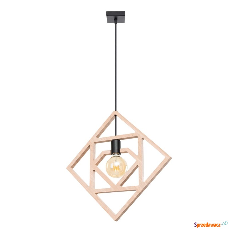 SELSEY Lampa wisząca Caro drewno...
