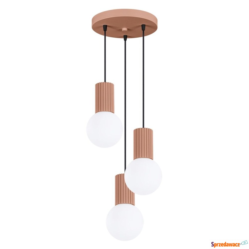 SELSEY Lampa wisząca Halo 3P mocca...