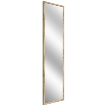 SELSEY Lustro ścienne Criengly 122x32 cm jasne drewno - Genesis