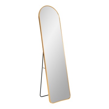 SELSEY Lustro stojące Omanta złota rama 40x150 cm - Genesis