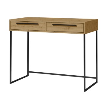 SELSEY Biurko Abirly 100x50 cm dąb artisan - Genesis
