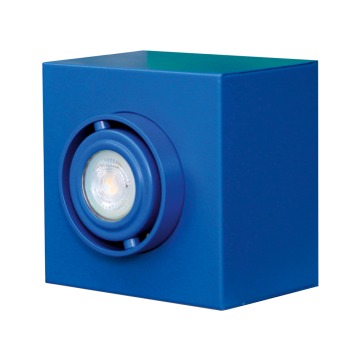 SELSEY Lampa sufitowa Boxie x1 LEGO mini niebieska - Genesis