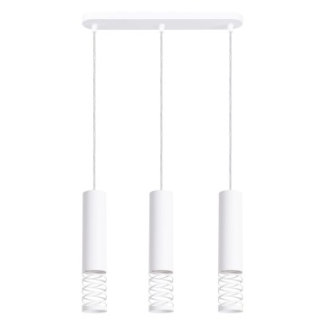 SELSEY Lampa wisząca Lami 3L biały - Genesis