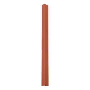 SELSEY Kinkiet Freya 120 cm ochra czerwona - Genesis