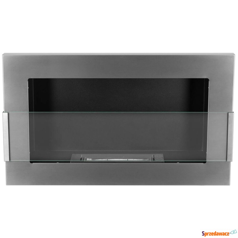 SELSEY Biokominek Maltern 65x40 cm z szybą INOX... - Biokominki - Kraków