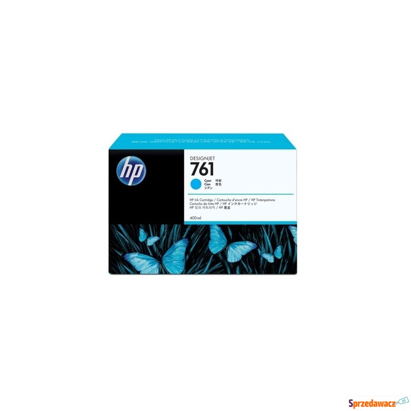 Tusz Oryginalny HP 761 (CM994A) (Błękitny) -... - Tusze, tonery - Ostrołęka