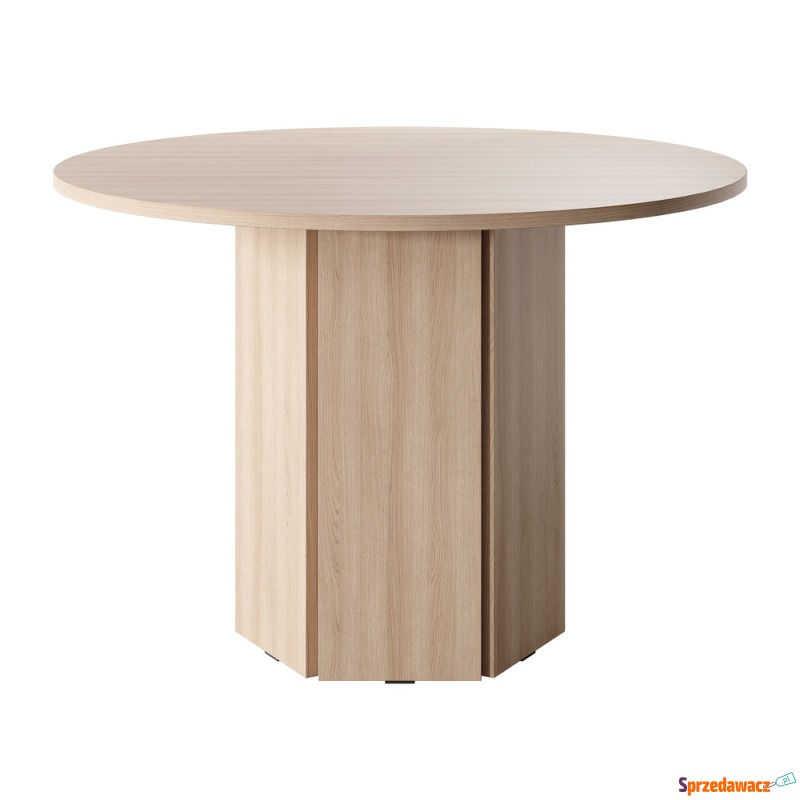 SELSEY Stół do jadalni Hexa okrągły 110 cm Dą... - Stoły kuchenne - Katowice