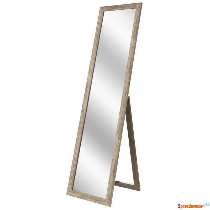SELSEY Lustro stojące Ferlows 146x46 cm brązowe... - Lustra - Częstochowa