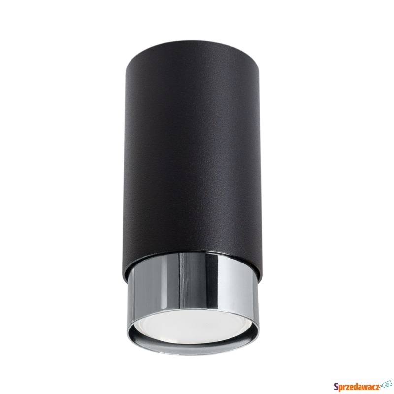 SELSEY Plafon Nero 12,5 cm czarny/chrom - Genesis - Lampy wiszące, żyrandole - Ostrołęka