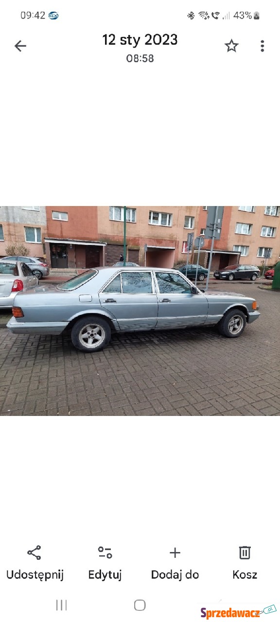 Mercedes - Benz S-klasa 1983