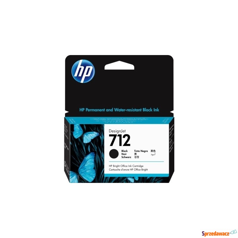 HP Inc. HP Ink 712 38ml Black 3ED70A