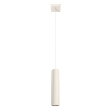SELSEY Lampa wisząca Karbon x1 beżowa - Genesis