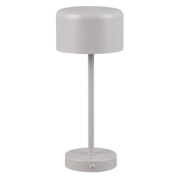 SELSEY Lampa stołowa Jeff LED szara - Genesis
