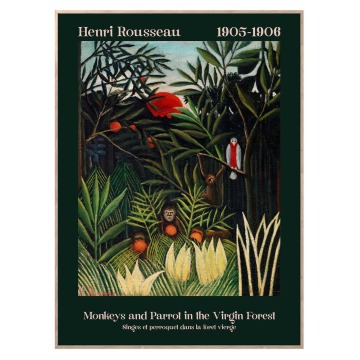 SELSEY Obraz w ramie Virgin Forest 70x50 cm - Genesis