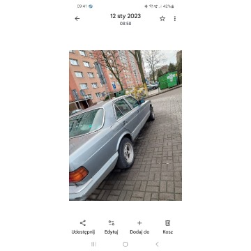 Mercedes - Benz S-klasa  Sedan/Limuzyna 1983,  0.3 diesel, automat - Na sprzedaż za 25 000 zł - Stargard - zdjęcie 4