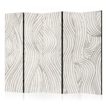 SELSEY Parawan Falujące wstęgi 225x172 cm - Genesis