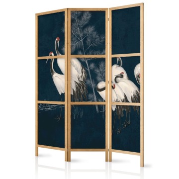 SELSEY Parawan japoński Nocne zgromadzenie 135x161 cm - Genesis