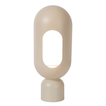 SELSEY Lampa stołowa Barris taupe - Genesis