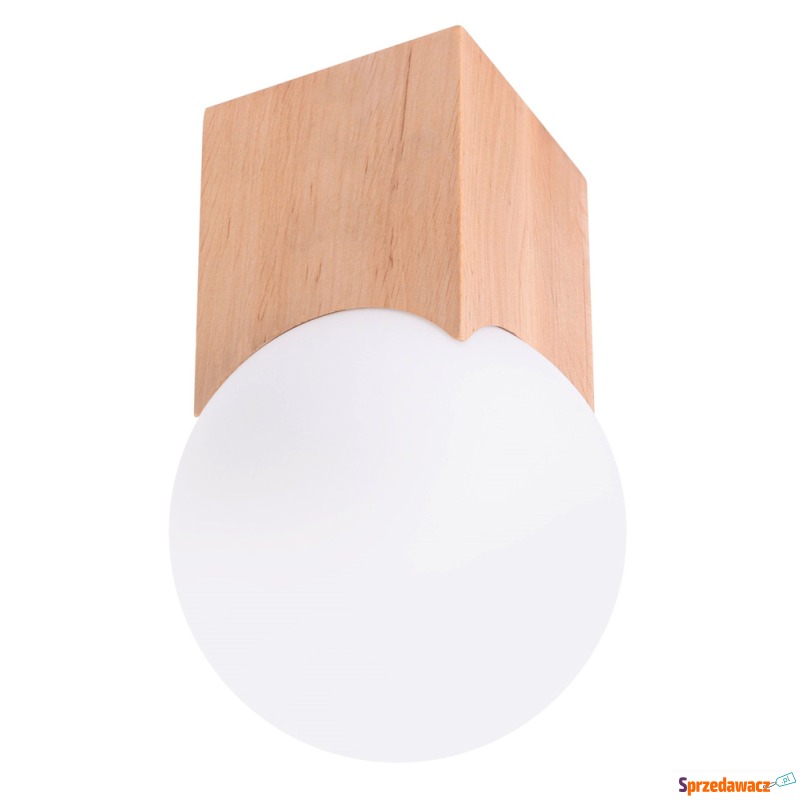 SELSEY Plafon Solis 19 cm naturalne drewno - Genesis - Lampy wiszące, żyrandole - Skarżysko-Kamienna