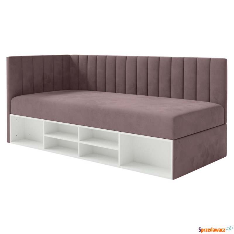 SELSEY Łóżko młodzieżowe 90x200 cm Ventrio le... - Łóżka - Konin