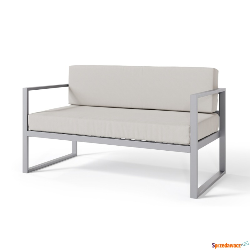 SELSEY Sofa ogrodowa dwuosobowa Dywilly w tkaninie... - Sofy, fotele, komplety... - Kalisz