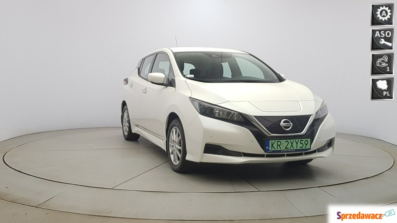 Nissan Leaf  Hatchback 2021 elektryczny, automat - Na sprzedaż za 53 700 zł - Warszawa