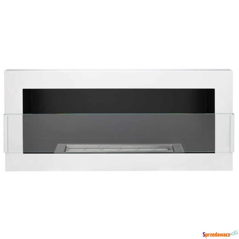 SELSEY Biokominek Maltern 90x40 cm z szybą biały... - Biokominki - Dąbrowa Górnicza