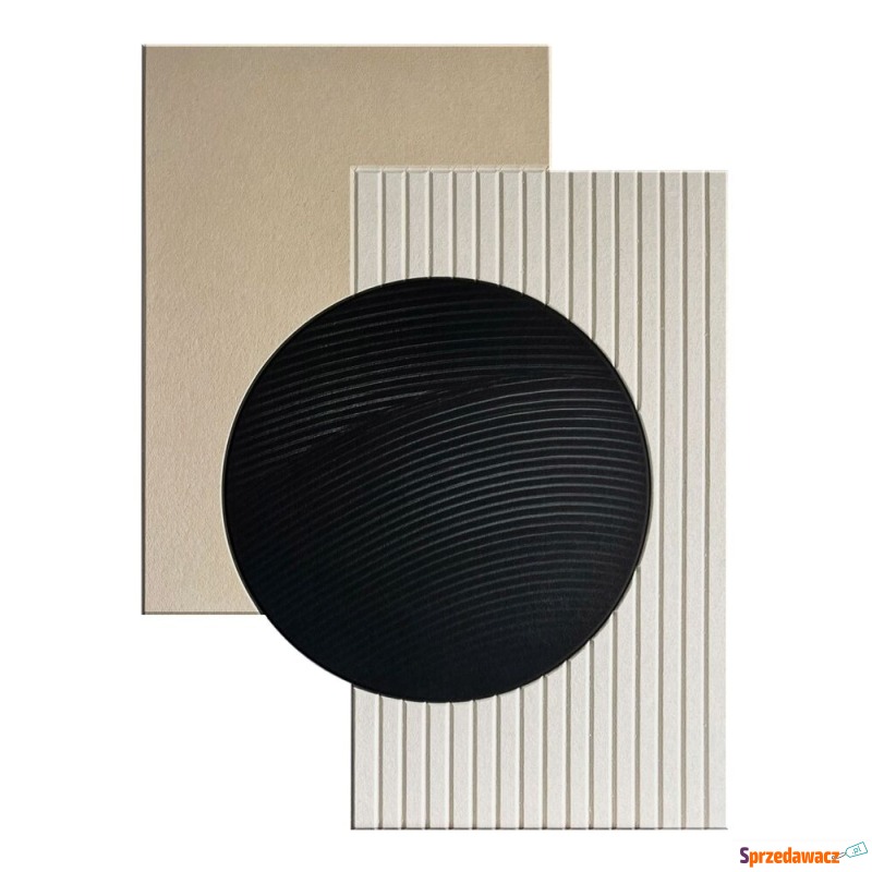 SELSEY Obraz akustyczny Form 120x90 cm czarno... - Obrazy - Białystok