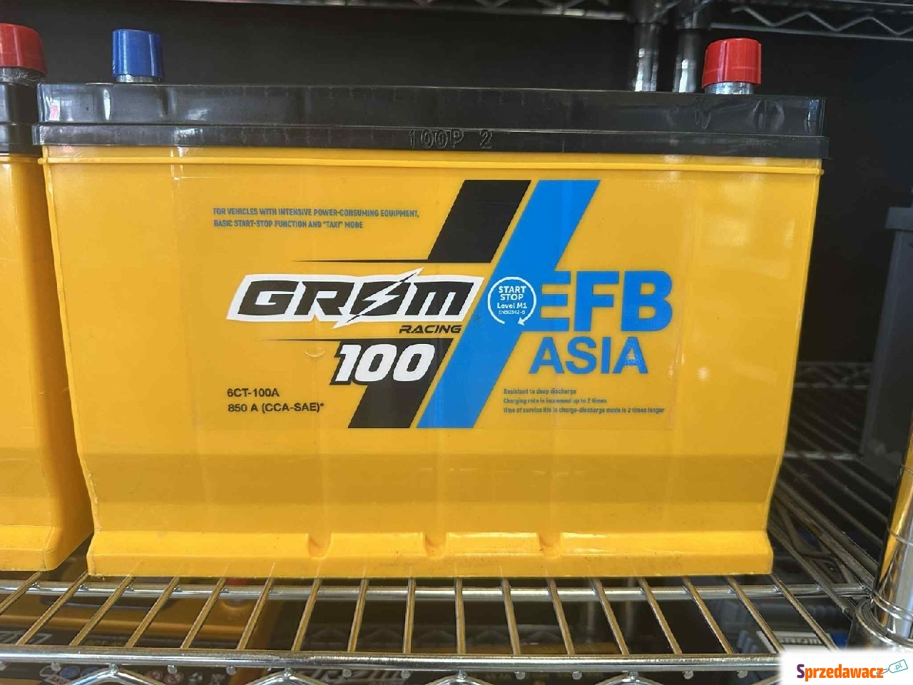 Akumulator Grom Racing 100Ah 850A...