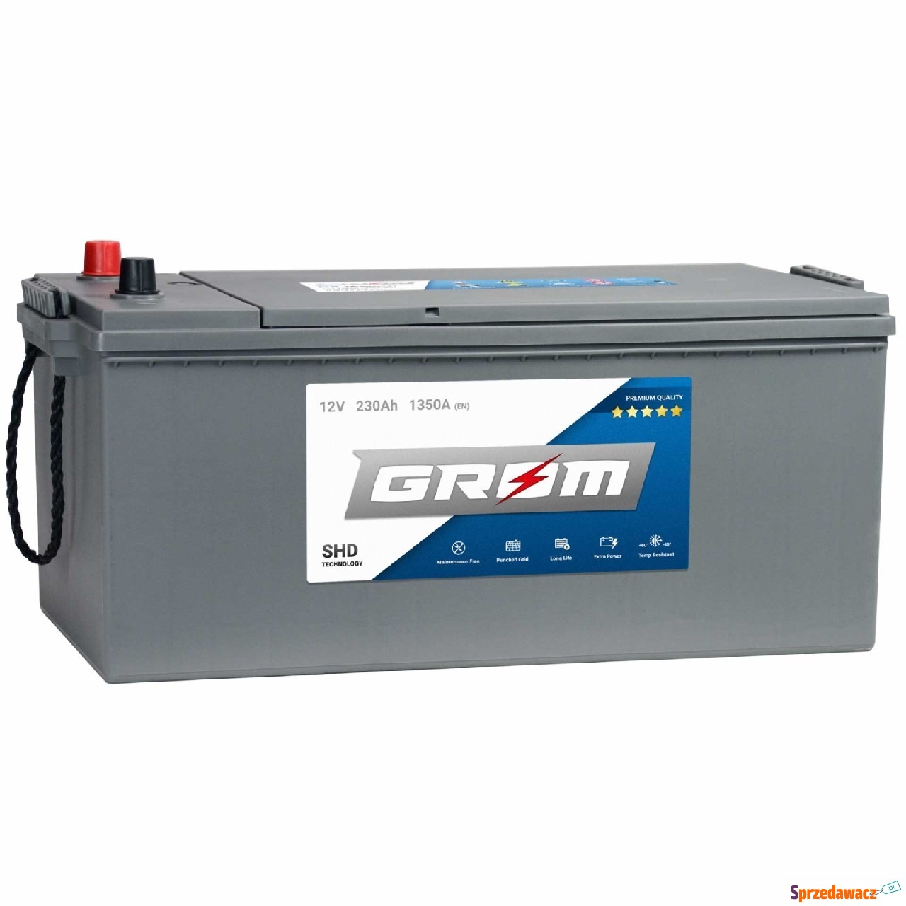 Akumulator 230Ah 1350A Grom SHD...