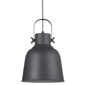 SELSEY Lampa wisząca Adrian 25x28 cm czarna industrialna - Genesis
