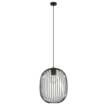 SELSEY Lampa wisząca Pintows czarna x1 - Genesis