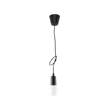 SELSEY Lampa wisząca Drense czarna - Genesis