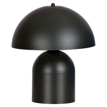 SELSEY Lampka nocna Mollints 35 cm czarna - Genesis