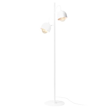 SELSEY Lampa podłogowa Fiene 161 cm biała - Genesis