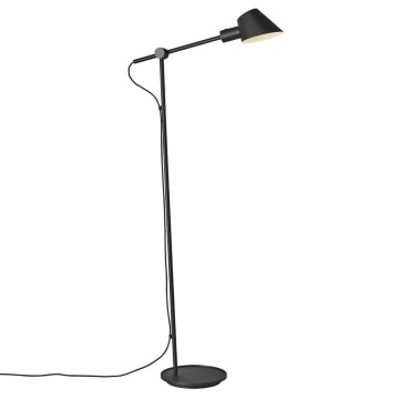 SELSEY Lampa podłogowa Stay 135 cm czarna - Genesis